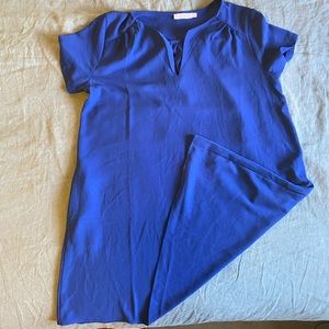Royal blue dress